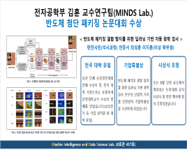 전자공학부 김훈 교수연구팀(MINDS Lab.) 반도체 첨단 패키징 논문대회 수상 대표이미지
